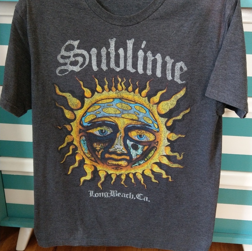 Sublime Long Beach T Shirt 40OZ TO FREEDOM ALBUM